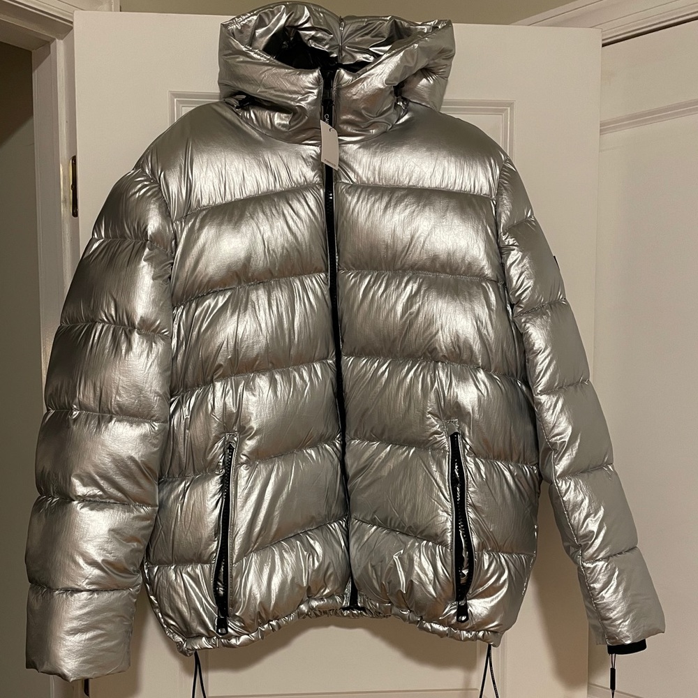 Calvin Klein puffy jacket.